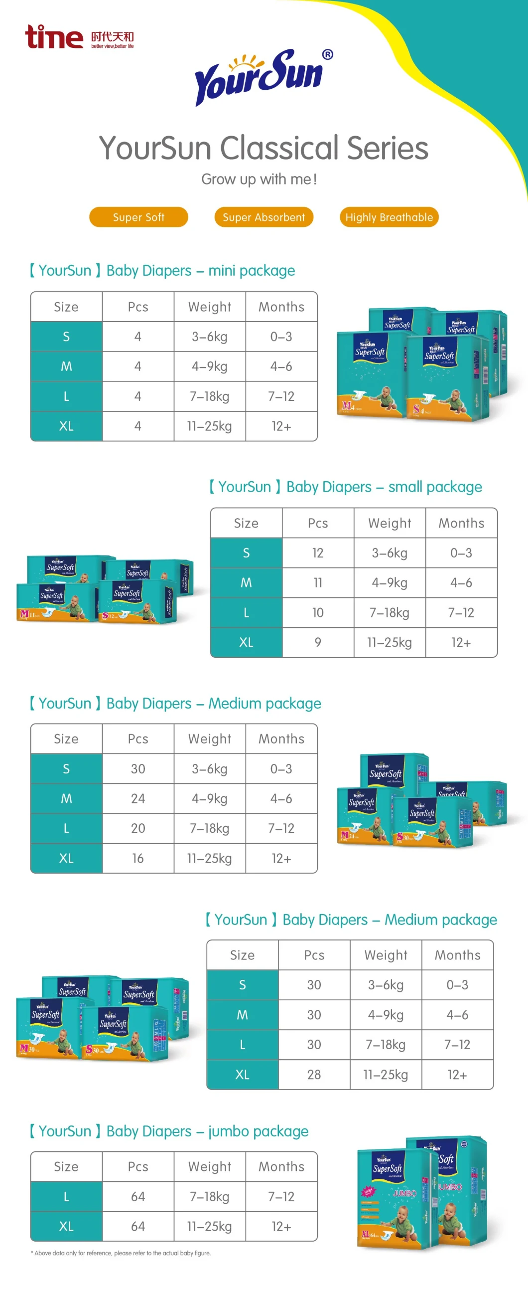 Baby Care Products Disposable Yoursun Soft Baby Diaper Looking for Exclusive Distributor