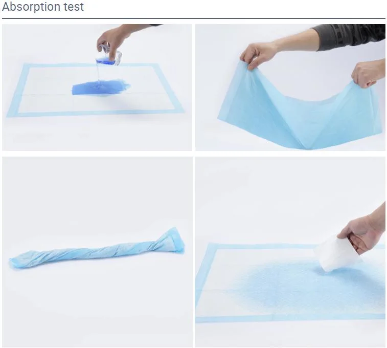 Disposable Maternity Bed Mat Adult Large Incontinence PEE Bed Pad Hospital Medic and Use Sterile Underpad