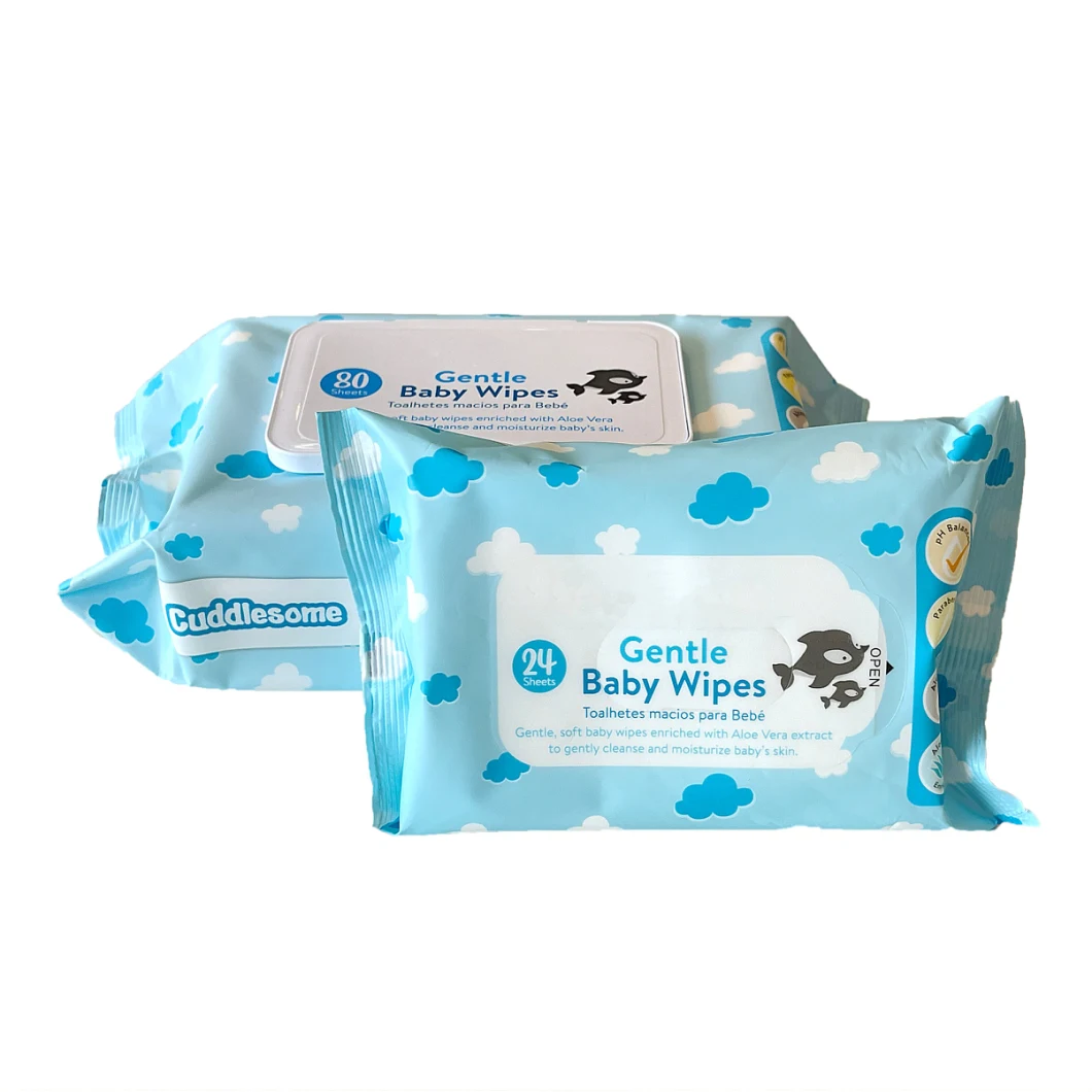 Low Price Baby Water Wipe Manufacturers Custom Household Wet Baby Wipes