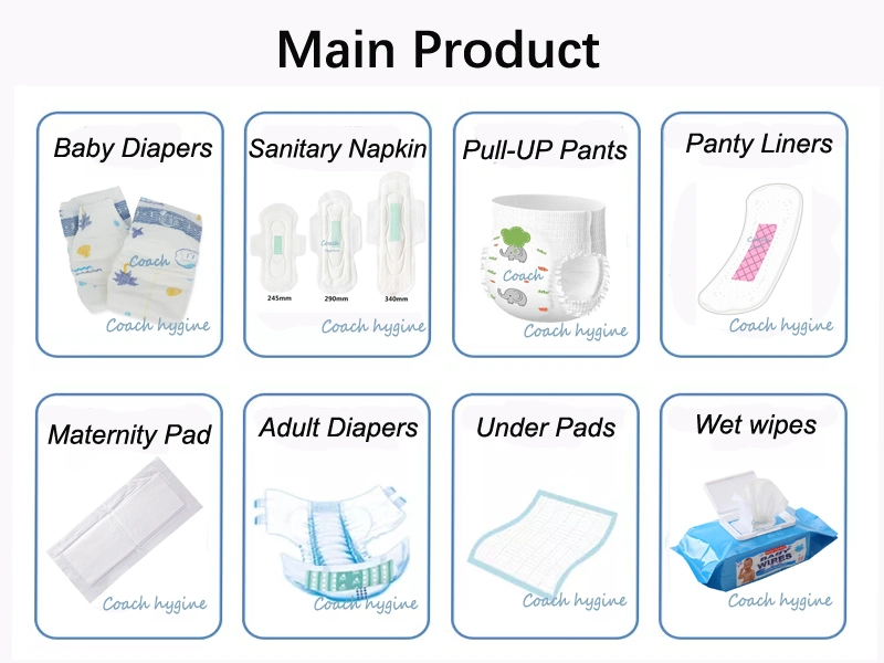 Quanzhou Factory Wholesale Disposable Organic Cotton Women Period Pad Ultra Thin Anion Feminine Sanitary Toweland Sanitary Pads Manufacturer Always Maxi Thick