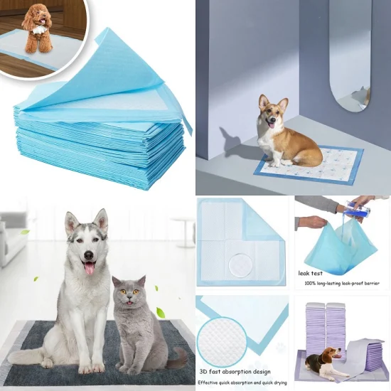 Small/Large Puppy Training Pads Toilet PEE Wee Mats Cat Pet Pad